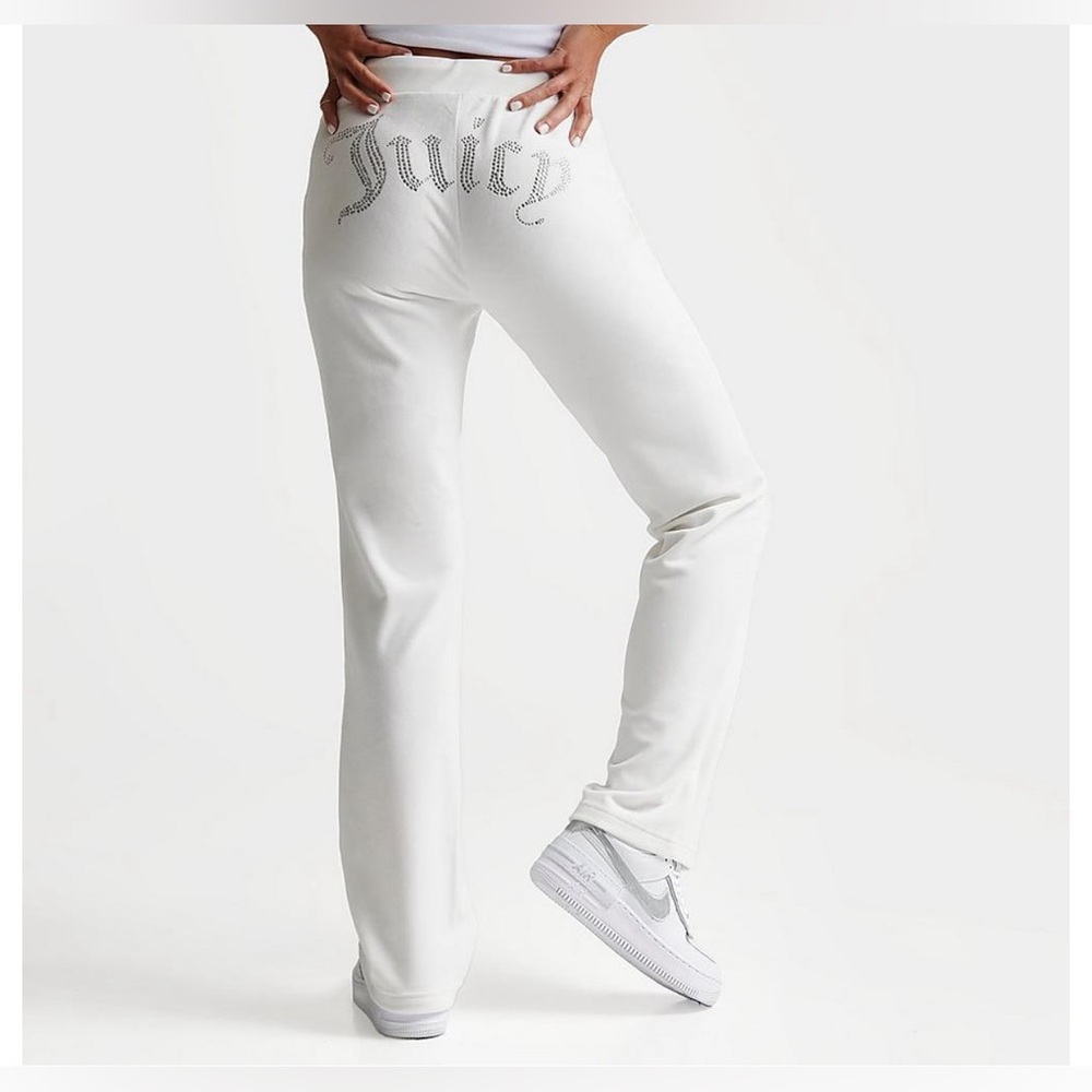 JUICY COUTURE VELOUR TRACK PANTS